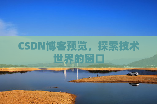 CSDN博客预览，探索技术世界的窗口
