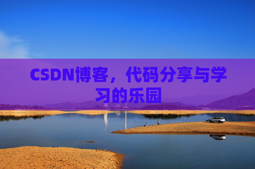 CSDN博客，代码分享与学习的乐园
